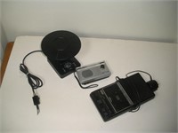 Amplifier, Portable Radio & Cassette Player