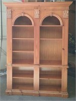 2 PC. Bookcase, Approx. 84" Tall 58" Wide 16" Deep