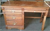 Recollections Wood Desk  With 4 Drawers, Approx.