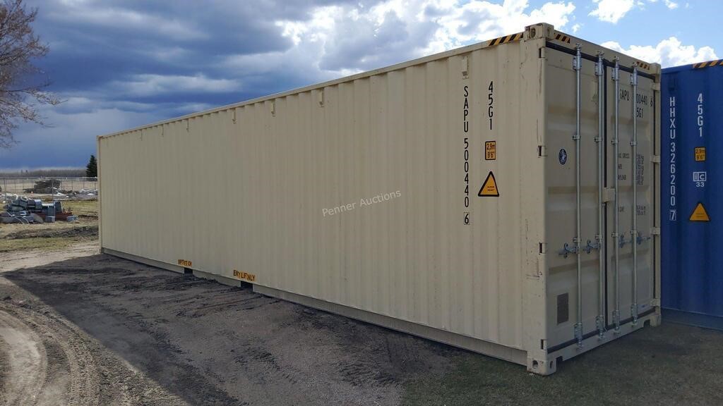 2024 40ft High Cube One Way Shipping Container