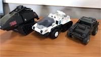 Vintage GI Joe Vehicles Hiss Tank, Snowcat and