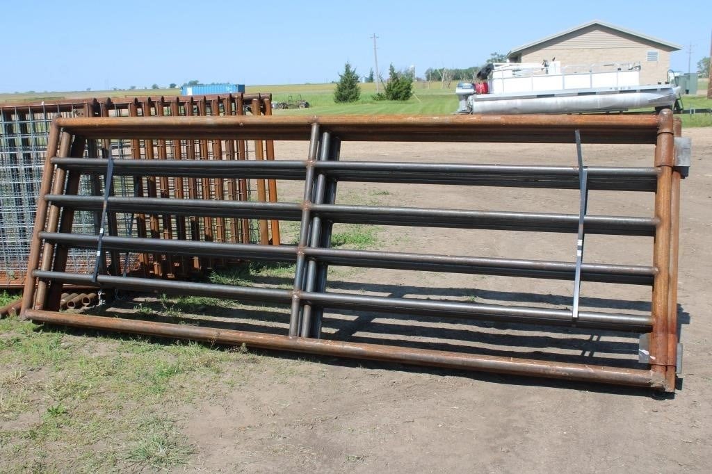 (5) Heavy Duty steel  Gates