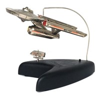 Star Trek Enterprise Model on Stand