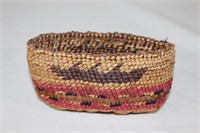 Native American Small Oval Basket