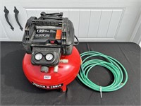 Porter-Cable pancake compressor & air hose.