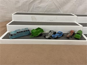 Vintage wedge dragsters, tootsie toys
