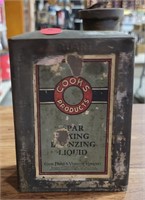 COOK'S PRODUCTS SPAR MIXING BRONZING LIQUID CAN
