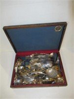 Collection of flatware including flatware,