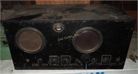 Large Antique Shortwave Tube Radio Send/ Receive