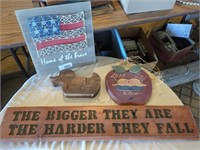 Home Decor - The Bigger they are the Harder they