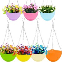 M204  Topboutique Hanging Planters 7 Pack Multic
