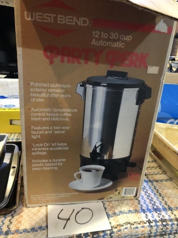 Commercial Coffee Pot