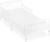Dream On Me Classic Toddler Bed, White