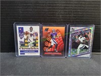 (3) Lamar Jackson Football Trading Cards