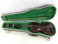 Vintage 4/4 Violin W/ Bow & Case