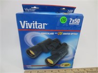 Vivitar 7x50 binoculars w/UV coated optics