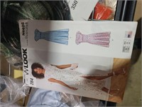 New Look Misses' Cap Sleeve Dress Sewing Pattern