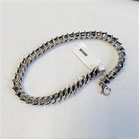 $1505 Silver Sapphire(14ct) Bracelet