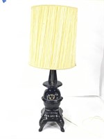 Cast Iron Stove Lamp