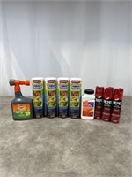 Assortment of Pest Control, Insecticide, and Tick