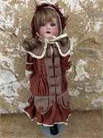 German Bisque Head doll