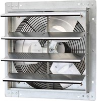 iLiving - 16" Wall Mounted Exhaust Fan - Automatic