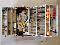 Tackle Box w/ Fishing Lures
