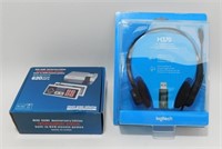 New Retro Gaming Console and Logitech Headset