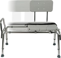 DMI Tub Transfer Bench  Non-Slip  400 Lbs