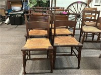Lot Of 6 Vintage Mahagony Chairs