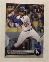 2022 Topps Now Mookie Betts Los Angeles MLB Networ