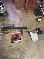 Shindaiwa T2500 trimmer, 6 tooth, low, kickback,