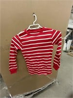 KIDS SIZE 7 SIMPLE JOYS BY CARTERS Red and White