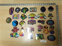 Lot of Cool 90s Early 2000's Stickers, Peace,Alien