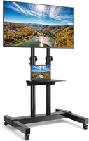 Rfiver MT1005 TV Stand with Casters, TV Stand, Hig