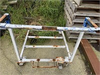 Large Qty Scrap Steel, Trolley, Racking Component