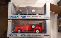 2 WELLY - FORD 1956 F100 PICK UPS