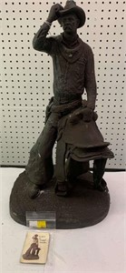 Michael Garman Sculpture Cowboy Sculpture