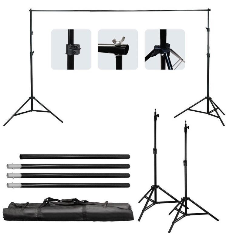 TE1508  Zimtown 10ft Backdrop Support Stand