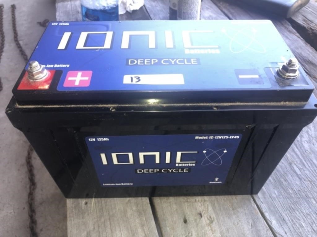 Ionic Deep Cycle Lithium Battery