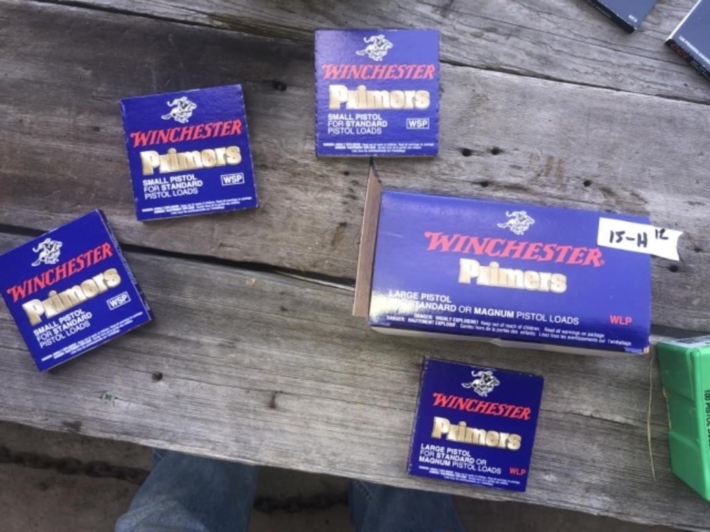Winchester Pistol Primers (1,200)