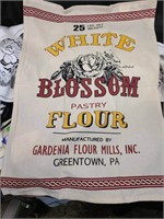 New Tea Towel old flour sack print