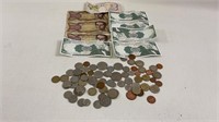 Large lot Of Miscellaneous Foreign Coins