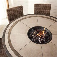 Agio Anderson 7-piece Fire Outdoor Dining TOP ONLY