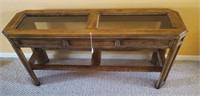 Nice Sofa Table. 56" X 17" X 26".