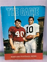 Harvard vs Yale THE GAME  Nov 23 1968 program