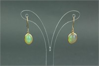 2.90ct Natural Opal Stone Earrings CRV$595