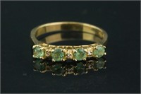 0.32ct Alexandrite & 0.01ct Diamond Ring CRV$1622