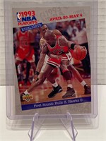 Michael Jordan 1993 NBA Playoffa Card