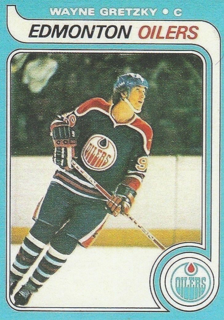 Wayne Gretzky Hockey Card, Probably Reproduction